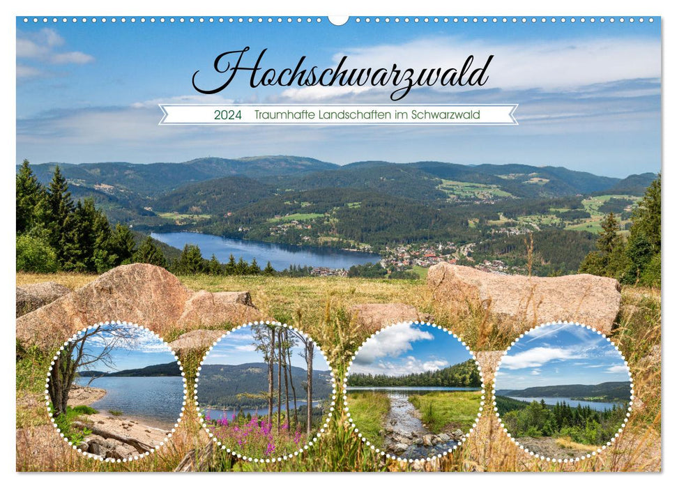 Hochschwarzwald - Traumhafte Landschaften im Schwarzwald (CALVENDO Wandkalender 2024)