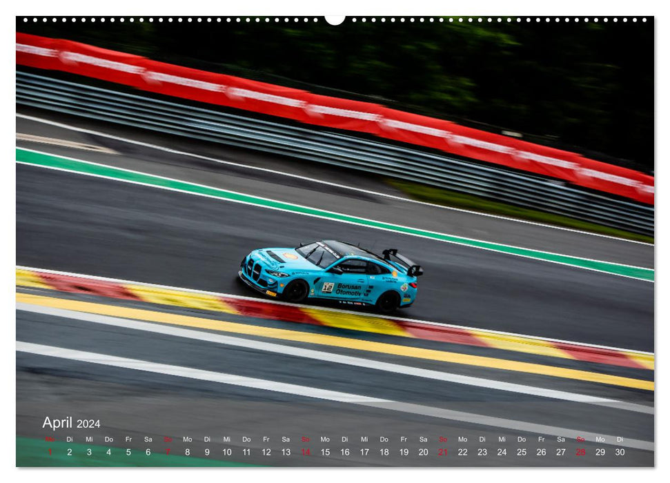 Motorsport aus München (CALVENDO Premium Wandkalender 2024)
