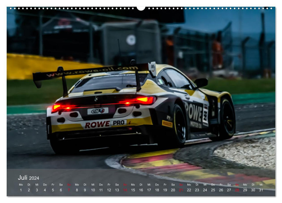 Motorsport aus München (CALVENDO Premium Wandkalender 2024)