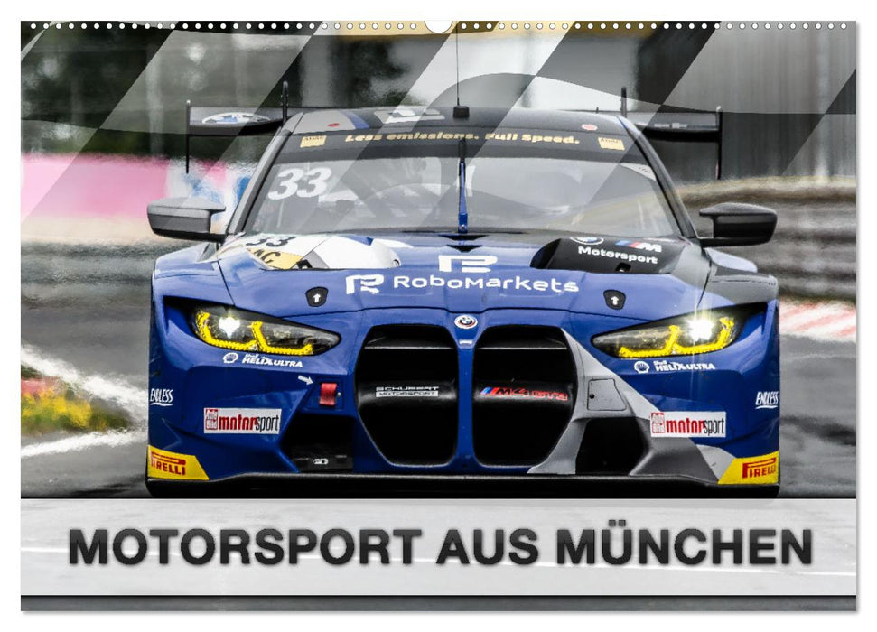 Motorsport aus München (CALVENDO Wandkalender 2024)