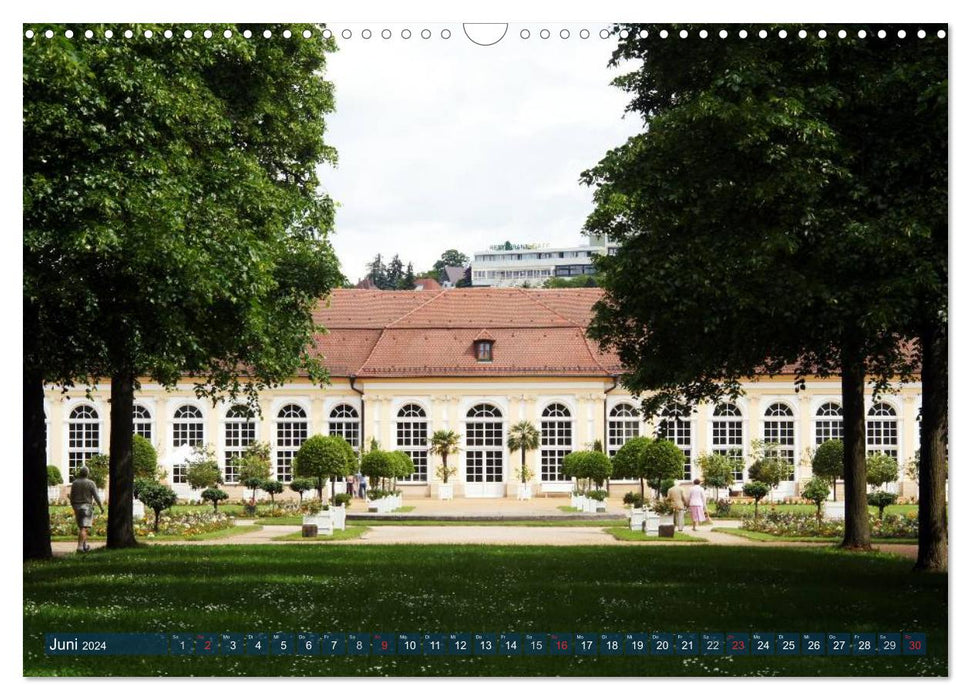 Die Residenzstadt Ansbach (CALVENDO Wandkalender 2024)