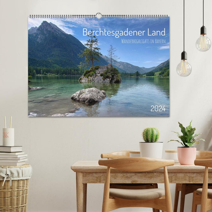 Berchtesgadener Land - Wanderhighlights in Bayern (CALVENDO Wandkalender 2024)