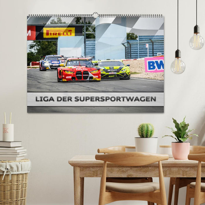 Liga der Supersportwagen (CALVENDO Wandkalender 2024)