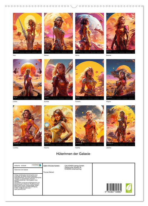 Hüterinnen der Galaxie (CALVENDO Premium Wandkalender 2024)