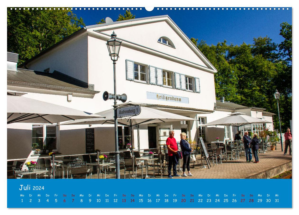 Seeheilbad Heiligendamm (CALVENDO Premium Wandkalender 2024)