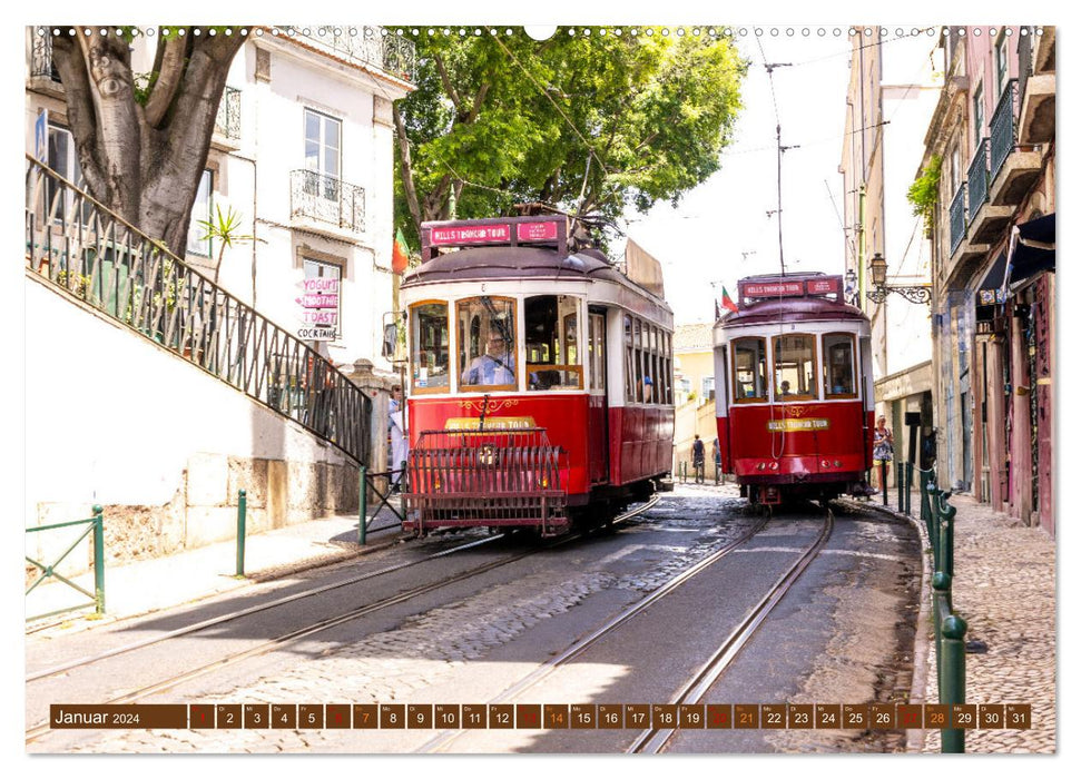 Faszinierende Städte Westeuropas - von Lissabon bis Antwerpen (CALVENDO Premium Wandkalender 2024)