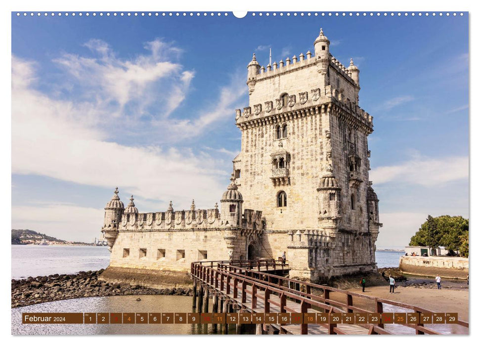 Faszinierende Städte Westeuropas - von Lissabon bis Antwerpen (CALVENDO Premium Wandkalender 2024)