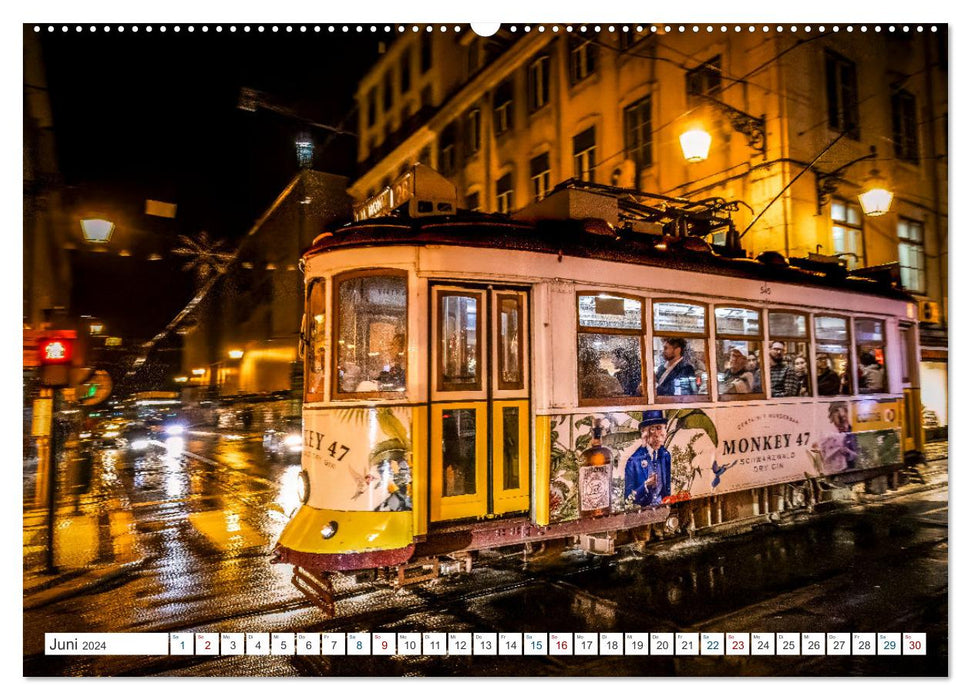 Eine Stadt voller Charme - Lissabon (CALVENDO Wandkalender 2024)