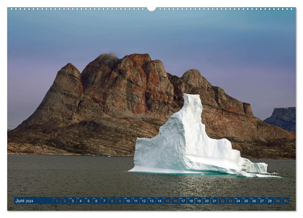 Berge aus Eis (CALVENDO Wandkalender 2024)