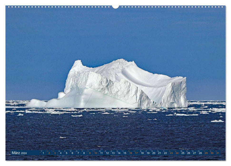 Berge aus Eis (CALVENDO Premium Wandkalender 2024)