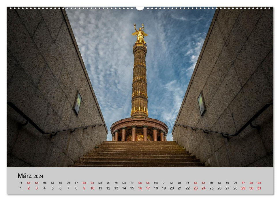 Ein Spaziergang durch Berlin (CALVENDO Premium Wandkalender 2024)