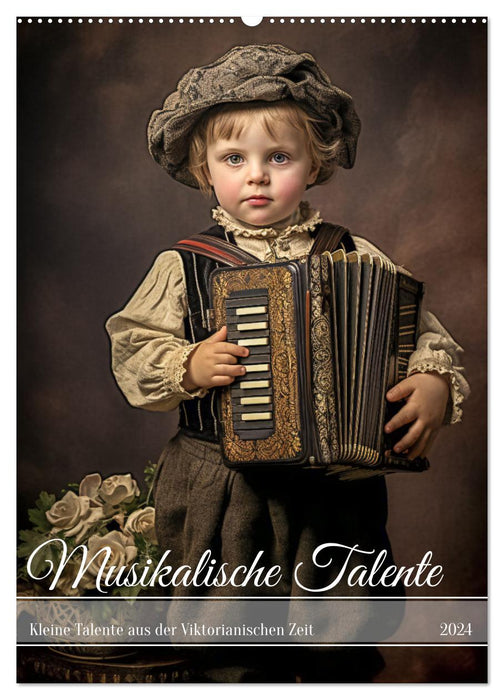 Musikalische Talente (CALVENDO Wandkalender 2024)
