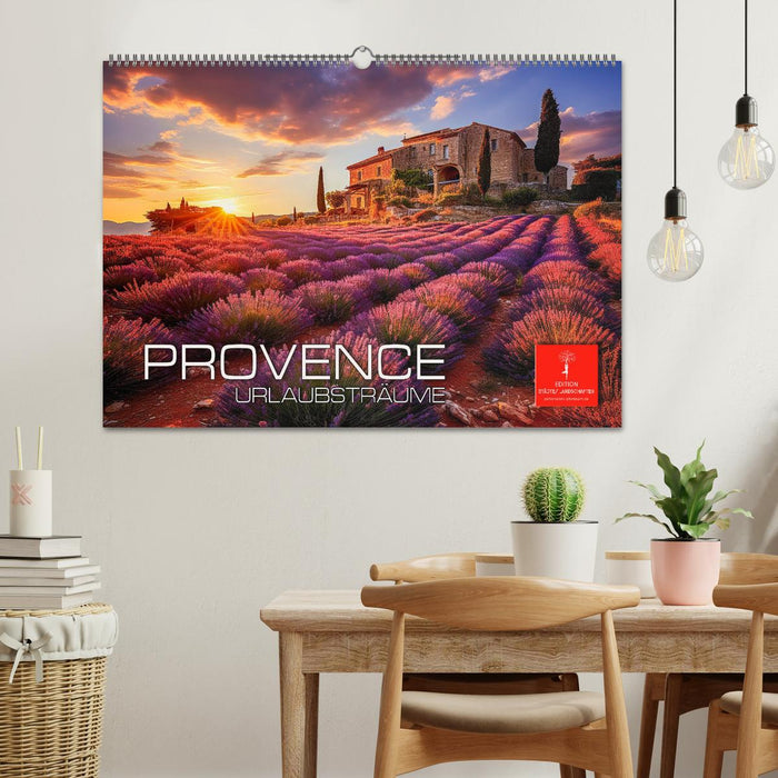 Provence Urlaubsträume (CALVENDO Wandkalender 2024)