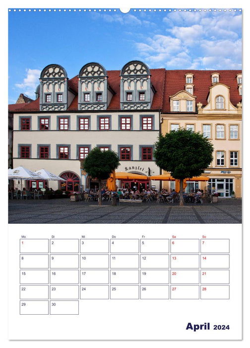 Welterbe Naumburg (CALVENDO Premium Wandkalender 2024)