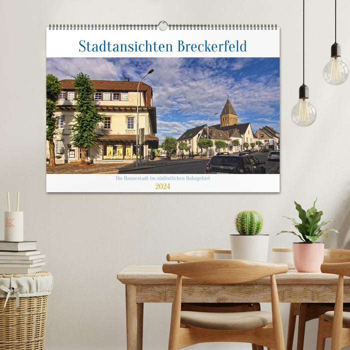 Stadtansichten Breckerfeld - Die Hansestadt im südöstlichen Ruhrgebiet (CALVENDO Wandkalender 2024)