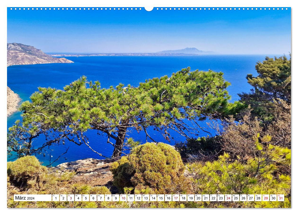 Kos - zauberhafte Insel des Dodekanes (CALVENDO Wandkalender 2024)