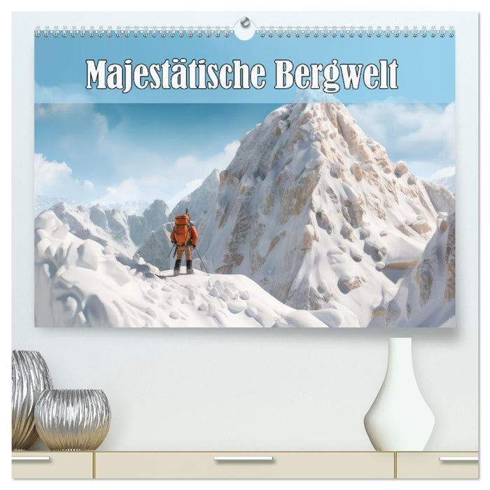 Imposante Bergwelt (CALVENDO Premium Wandkalender 2024)