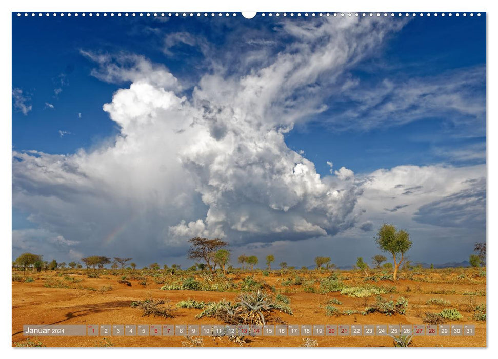 neunziggrad photoart: äthiopien von nord nach süd (CALVENDO Wandkalender 2024)