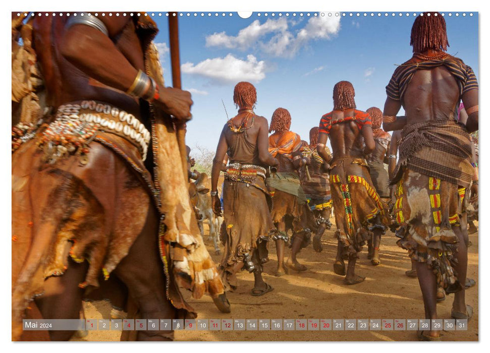 neunziggrad photoart: äthiopien von nord nach süd (CALVENDO Wandkalender 2024)