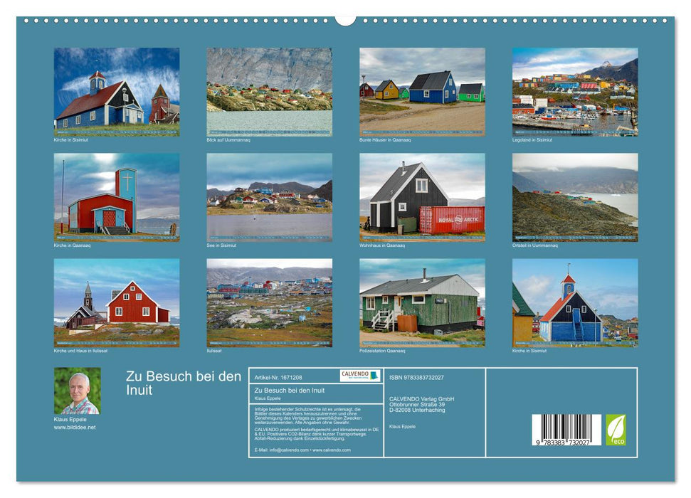 Zu Besuch bei den Inuit (CALVENDO Premium Wandkalender 2024)