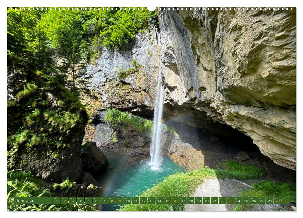 Découvrez avec moi la beauté des Alpes (calendrier mural CALVENDO 2024) 