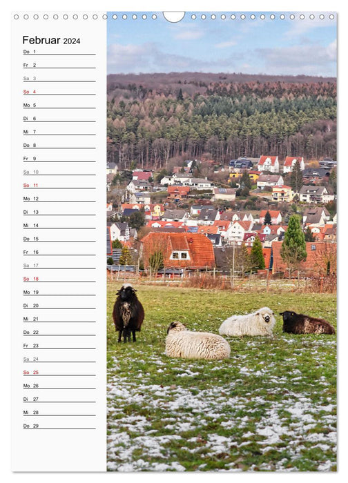 Nieste, Kleinod am Kaufunger Wald (CALVENDO Wandkalender 2024)