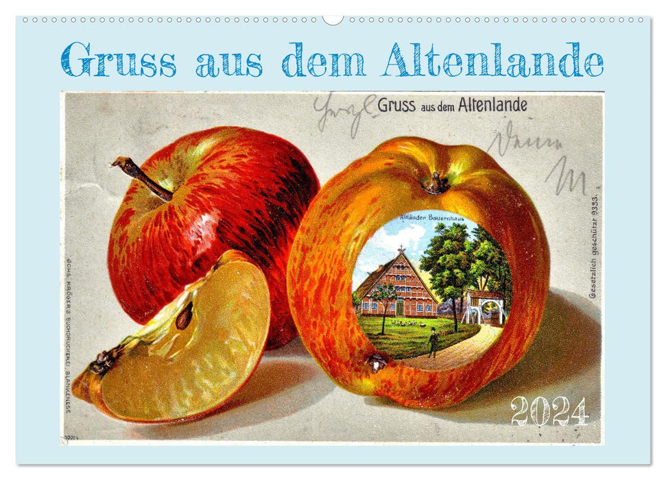 Salutations d'Altenlande (calendrier mural CALVENDO 2024) 