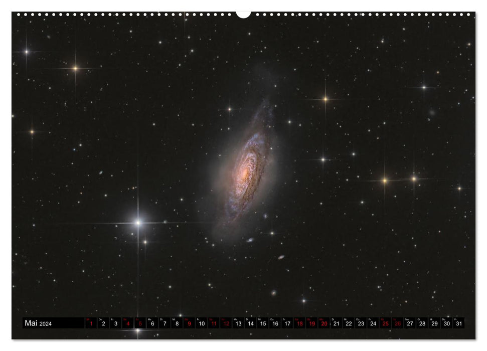 Galaxien im Universum (CALVENDO Wandkalender 2024)