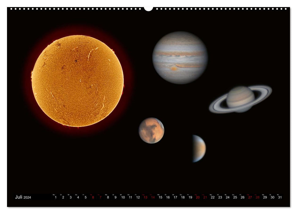 Deep-Sky Fotografie (CALVENDO Premium Wandkalender 2024)