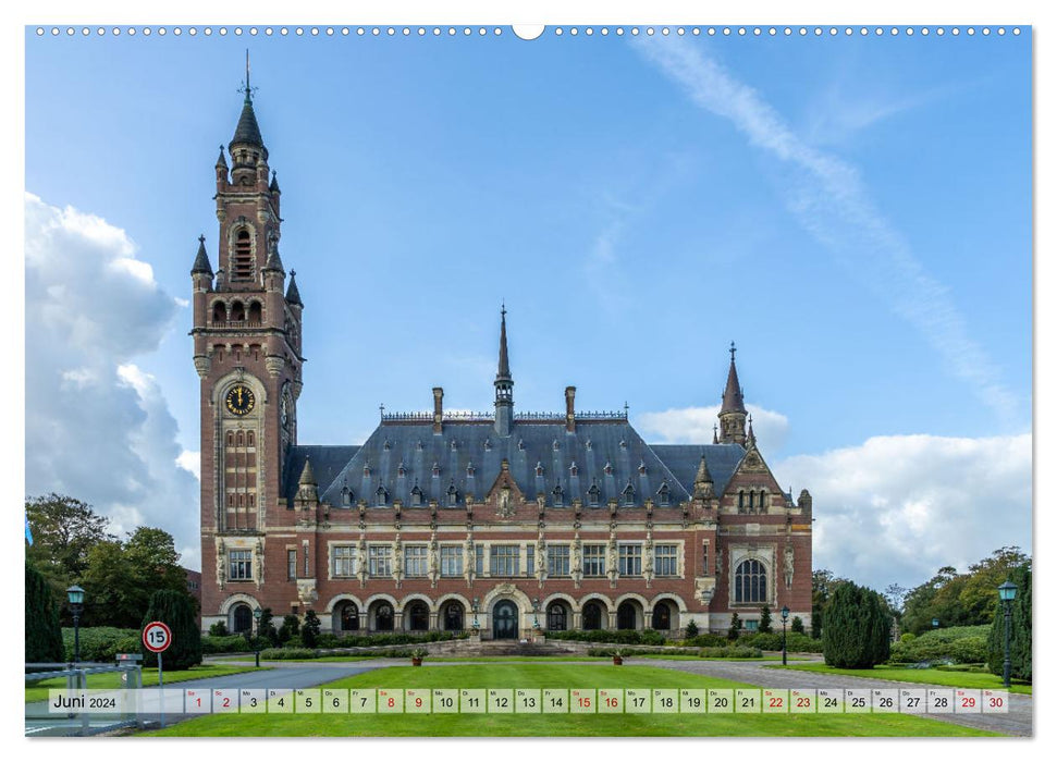 Den Haag - königliche Stadt am Meer (CALVENDO Premium Wandkalender 2024)