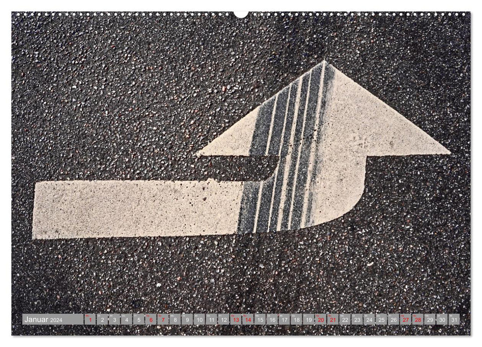 Straßenszenerie (CALVENDO Wandkalender 2024)