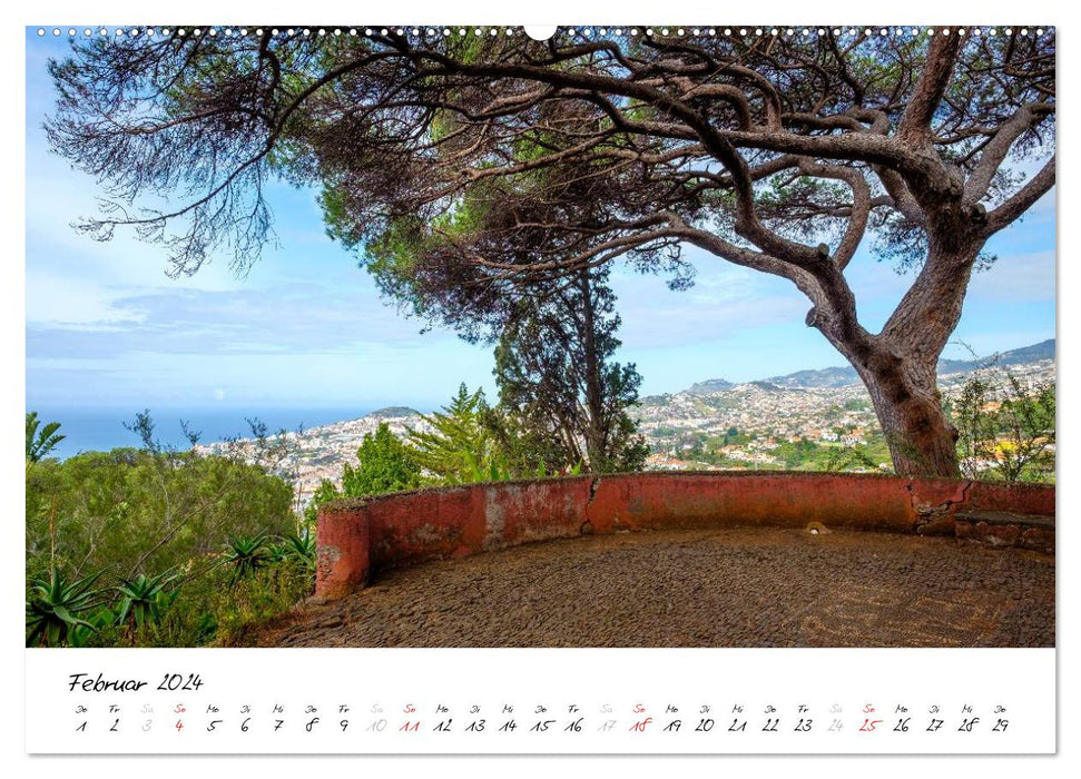 Madère - printemps éternel (Calvendo Premium Wall Calendar 2024) 