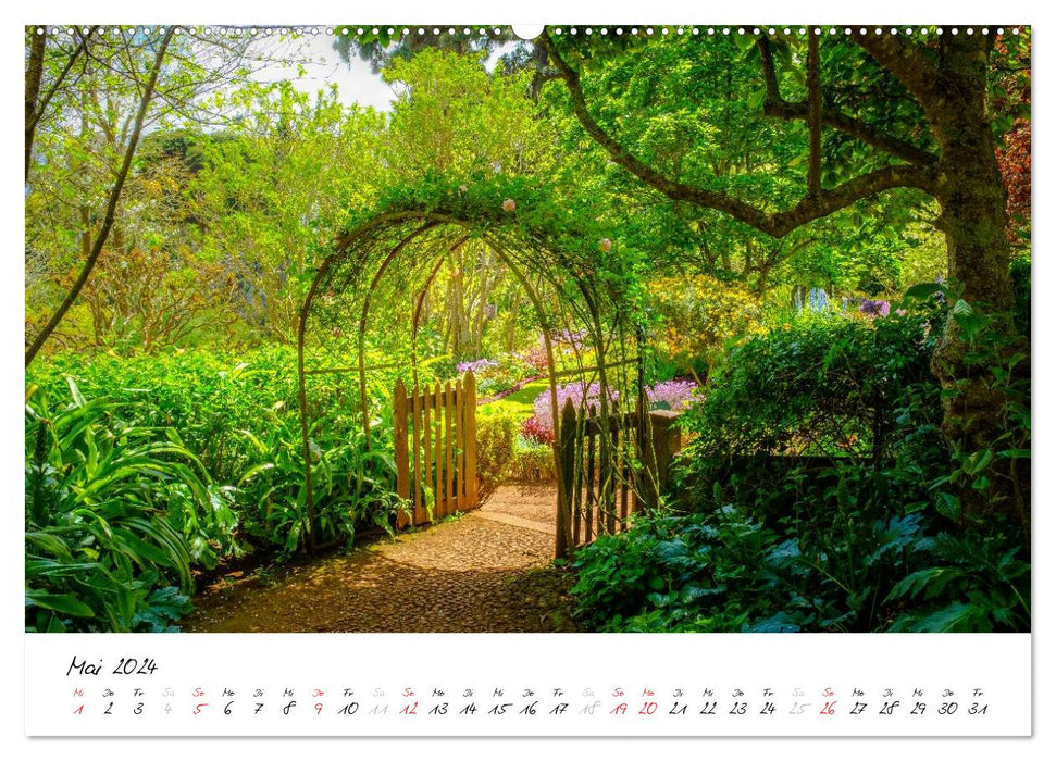 Madeira - ewiger Frühling (CALVENDO Premium Wandkalender 2024)