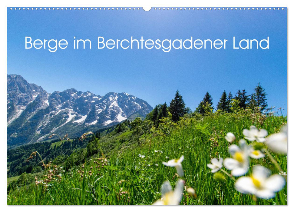 Berge im Berchtesgadener Land (CALVENDO Wandkalender 2024)