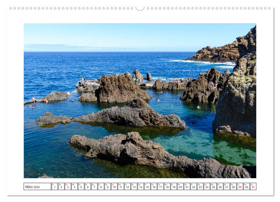 Madeira, eine Insel zum Genießen (CALVENDO Wandkalender 2024)