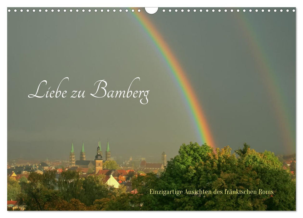 Amour pour Bamberg (Calendrier mural CALVENDO 2024) 