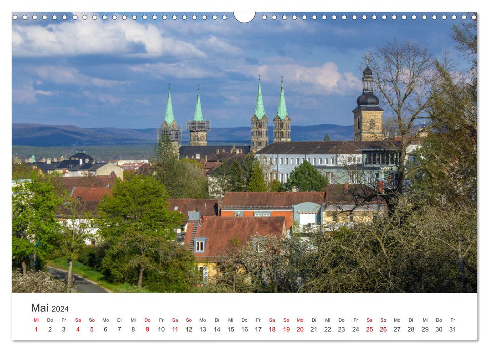Liebe zu Bamberg (CALVENDO Wandkalender 2024)
