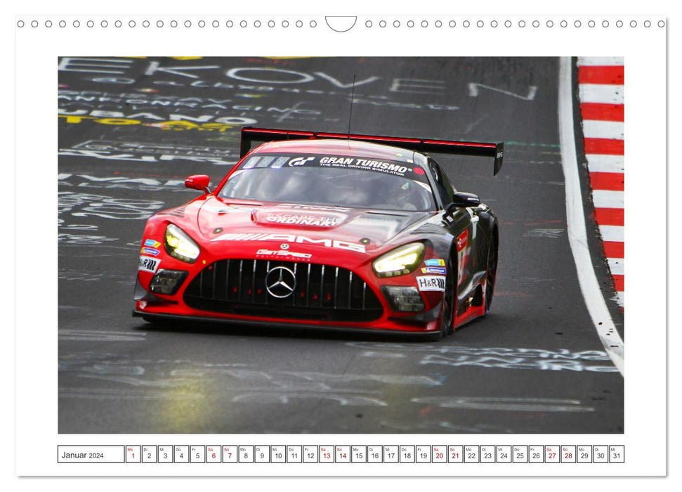 ADAC TOTAL Energies 24H Nürburgring by MMPIXX.COM (CALVENDO Wandkalender 2024)