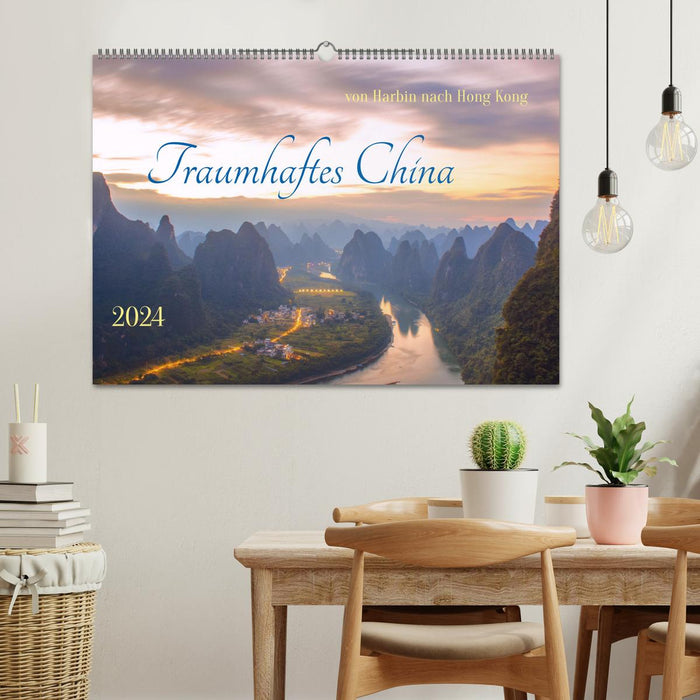 Traumhaftes China (CALVENDO Wandkalender 2024)