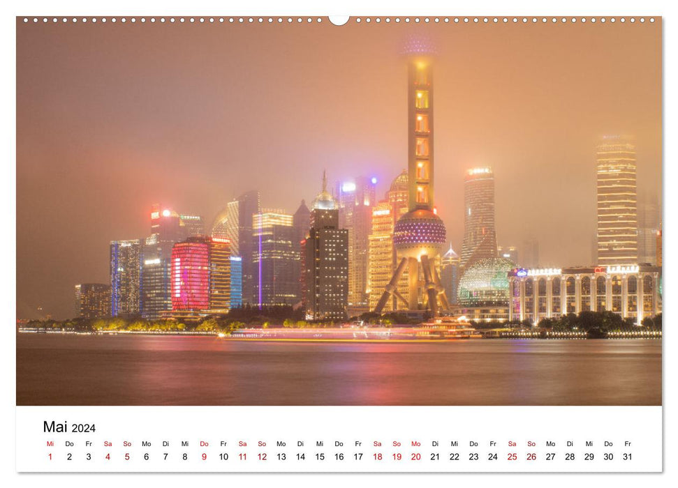 Chine onirique (Calendrier mural CALVENDO 2024) 