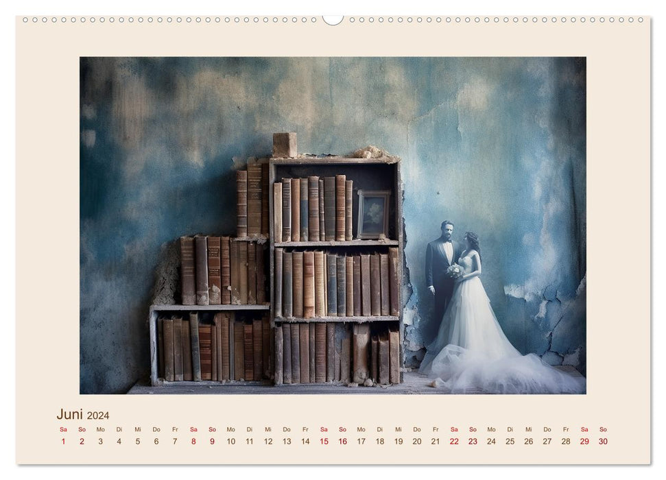 Bücherzauber (CALVENDO Wandkalender 2024)