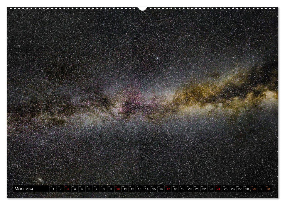 Wunder der Milchstraße (CALVENDO Wandkalender 2024)