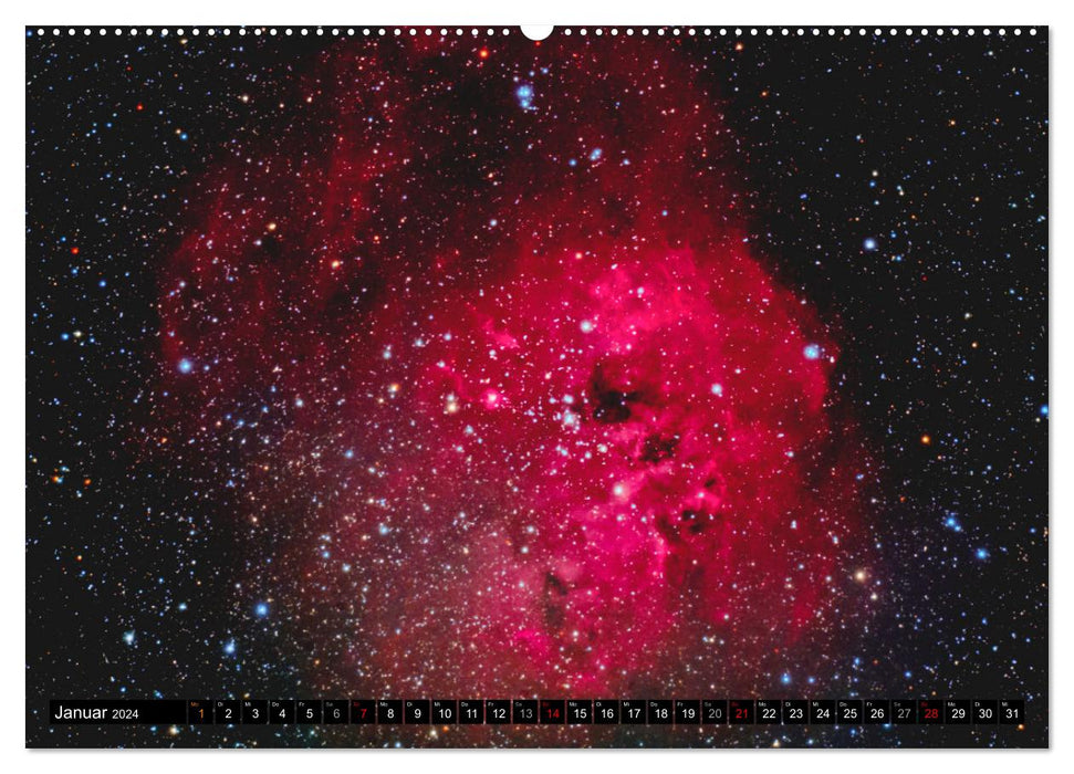 Wunder der Milchstraße (CALVENDO Premium Wandkalender 2024)