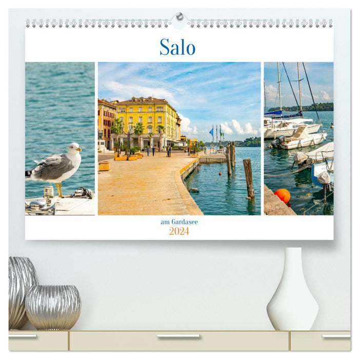 Salo am Gardasee (CALVENDO Premium Wandkalender 2024)