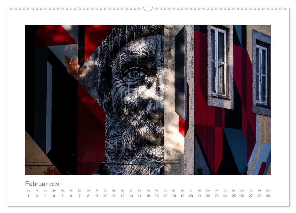 Street Art and City Vibes (CALVENDO Premium Wandkalender 2024)