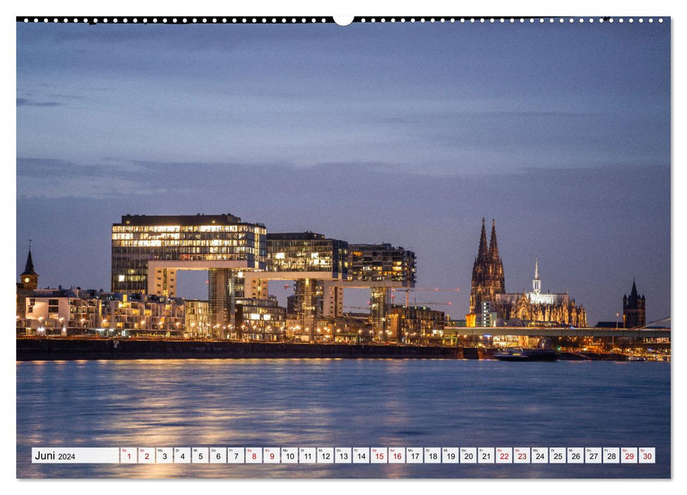 Cologne - Köln (CALVENDO Wandkalender 2024)