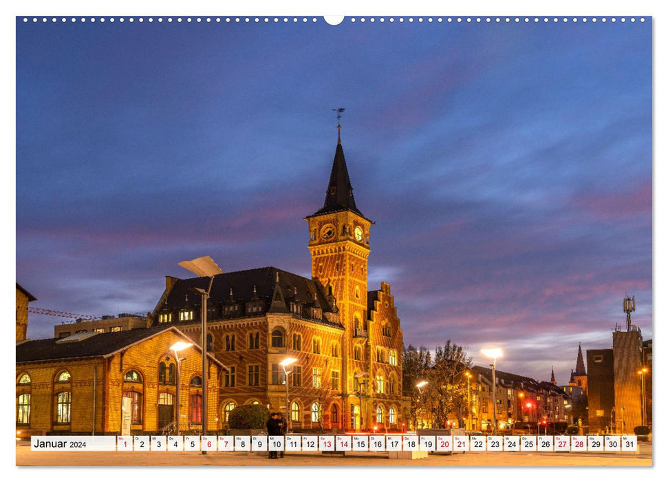 Cologne - Köln (CALVENDO Premium Wandkalender 2024)