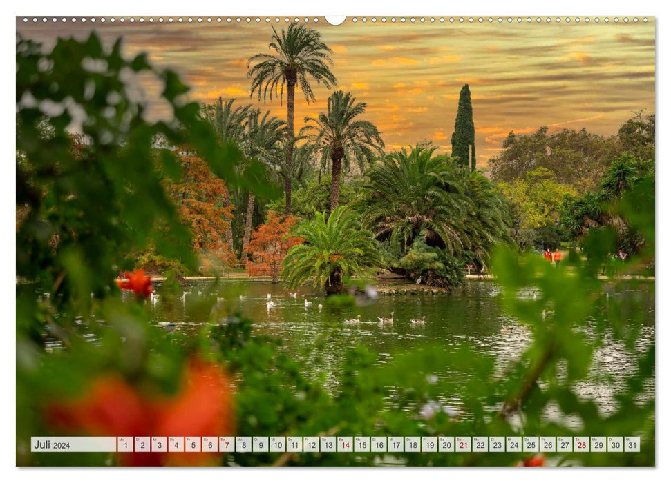 BARCELONA - Metropole am Mittelmeer (CALVENDO Premium Wandkalender 2024)