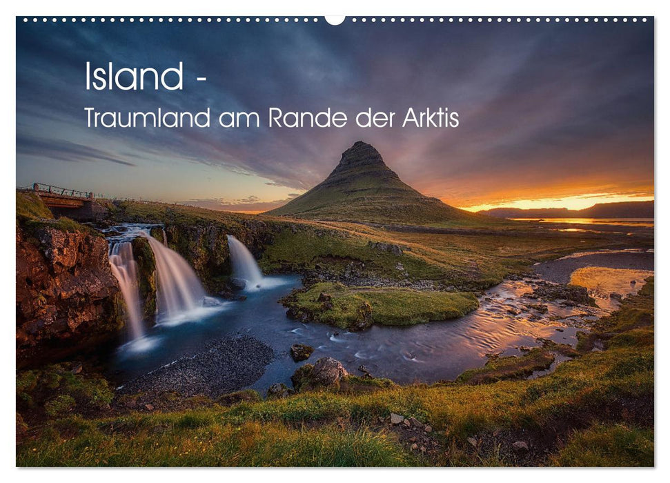 Island - Traumland am Rande der Arktis (CALVENDO Wandkalender 2024)