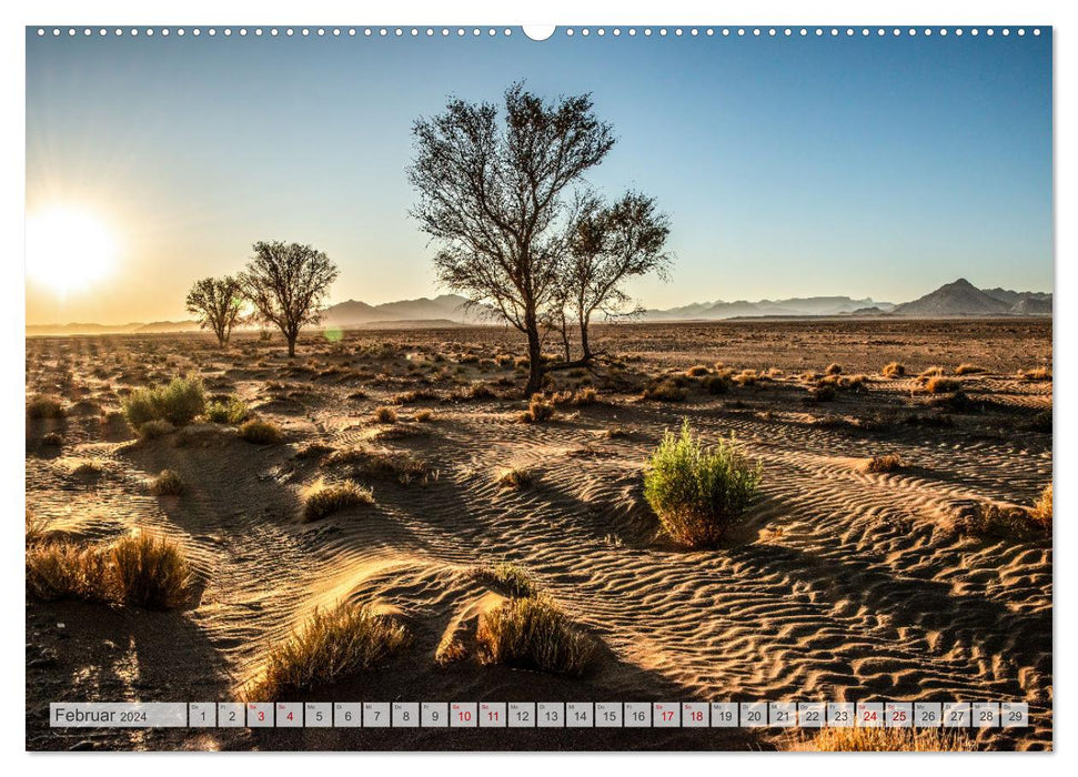 Abenteuerliches Namibia (CALVENDO Wandkalender 2024)